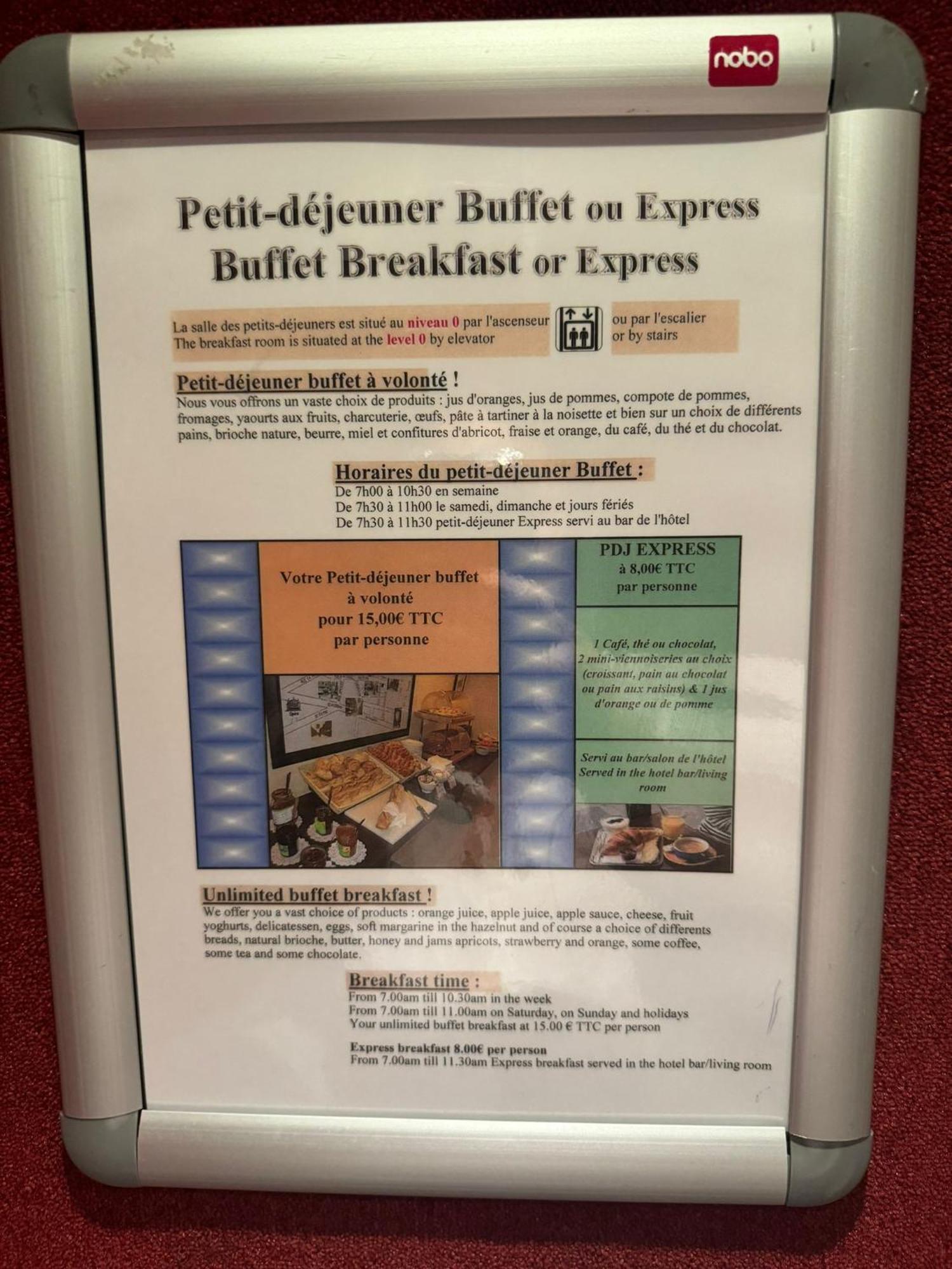 Hotel Pax Opera Parigi Esterno foto
